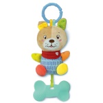 Clementoni - Sonaglio Clementoni 17785 BABY Lovely Dog Soft Rattle