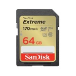 SANDISK - Scheda di memoria Sandisk SDSDXV2 064G GNCIN EXTREME