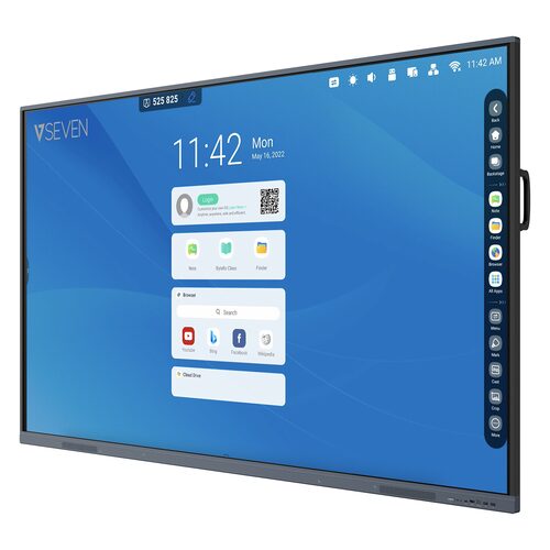 Display professionale V7 IFP7501 V7 INTERACTIVE FLAT PANEL 4K Android 