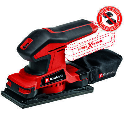 Levigatrice orbitale Einhell 4460725 PXC Tc Os 18 187 Li Solo