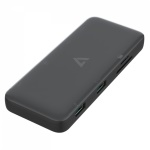 V7 - HUB V7 UCMINIDOCKDUAL PT Mini Dock Dual Display 4K Black Black