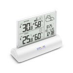 Explore Scientific - Stazione barometrica Explore Scientific GLASS LCD Wsh4501 White e Clea