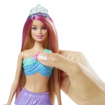 Mattel - Bambola Mattel HDJ36 BARBIE Sirena Luci Scintillanti Dreamtopia