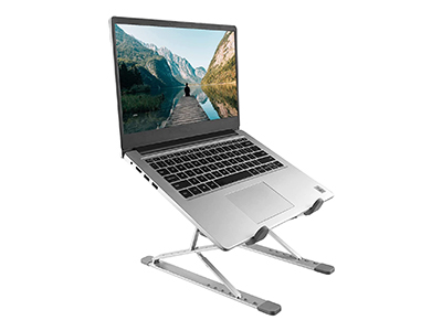 Supporto notebook Hamlet XTMS400UP TIRAMISU Pro Silver