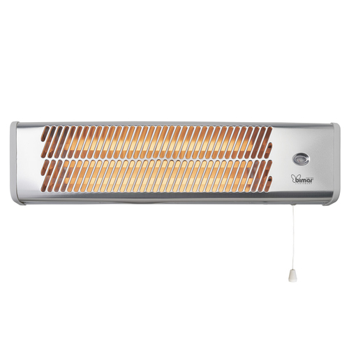 Stufa infrarossi Bimar HR312 RADIANT HEATER Outdoor Halogen Silver e W