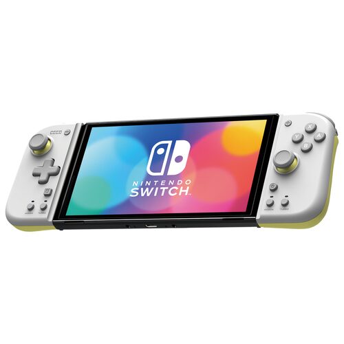 Gamepad Hori NSW 373U SWITCH Split Pad Compact Light grey e Yellow Lig