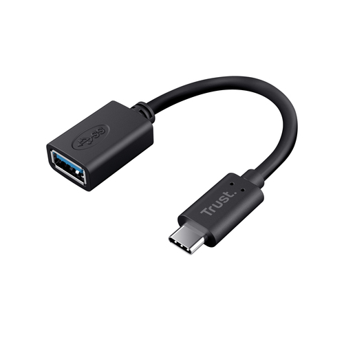 Adattatore Trust 20967 CALIX Usb C a Usb A Black Black