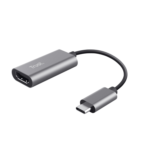 Adattatore Trust 23774 DALYX Usb C a Hdmi Grey Grey