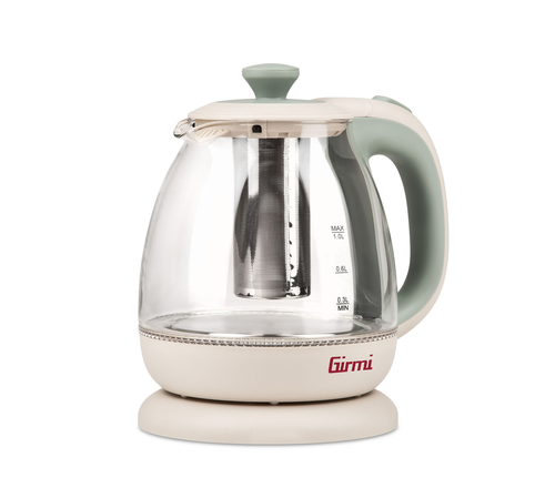 Bollitore elettrico Girmi BL4105 Tisaniera Crema e Verde Crema e Verde