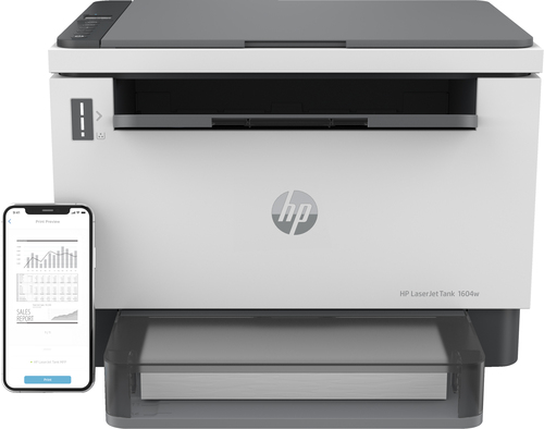 Multifunzione Hp 381L0A B19 LASERJET TANK 1604W White e Grey