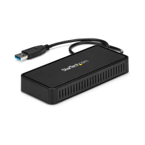 HUB Startech.Com USBA2DPGB Mini Docking Station Black Black