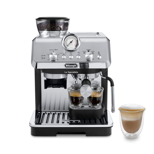 De Longhi Arte Macchina caffè espresso De Longhi EC9155.MB LA SPECIALISTA Arte Silver