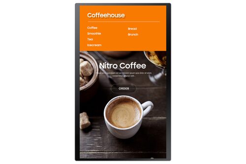 Display professionale Samsung LH24KMATBGCXEN KIOSK Interactive White