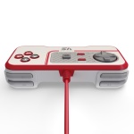 Blaze Entertainment Ltd - Gamepad Blaze Entertainment Ltd 1068215 EVERCADE Vs Wired White e Red 