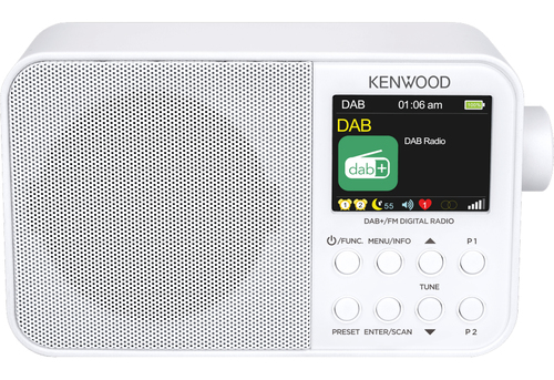 Radio Kenwood Cr M30Dab White