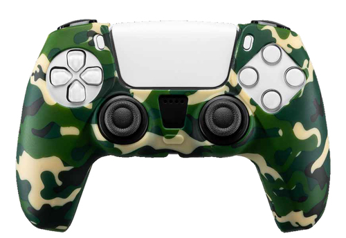 Qubick Skin Cover gamepad Qubick ACP50028 PLAYSTATION 5 Skin Jungle Camo