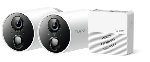 Videocamera sorveglianza Tapo C400S2 Kit White e Black