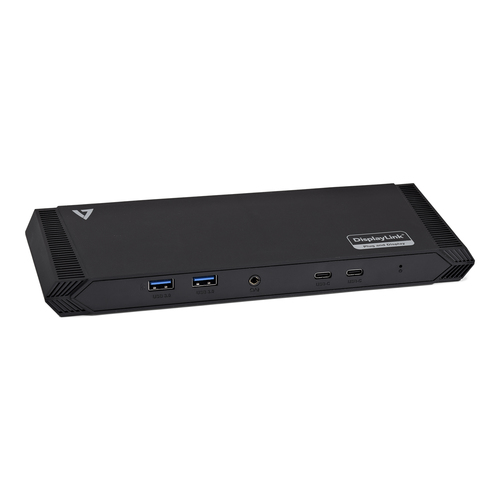 HUB V7 DOCKUSBC Triple Displaylink Black Black