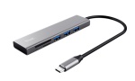 TRUST - HUB Trust 24191 HALYX Usb C Grey Grey