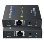 Techly - Extender HDMI Techly IDATA EXT 565 4K HDR10 su cavo Cat.6 6A 7 Nero Ne