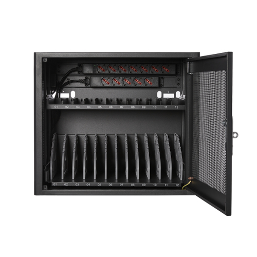 Carrello di ricarica V7 CHGSTA12AC 1E Charge Station 12 Device Schuko 