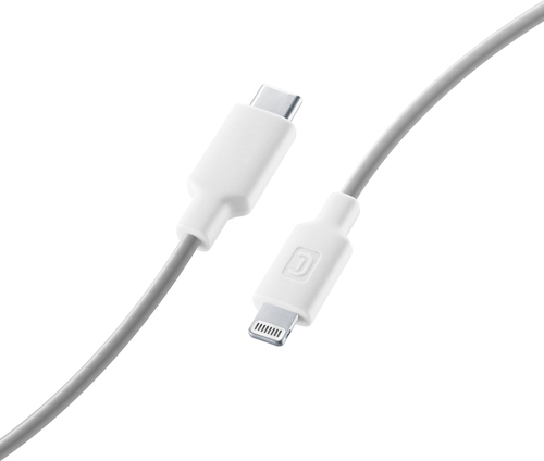 Cavo Lightning Cellular Line USBDATAC2LMFISMARW STYLECOLOR Bianco Bian