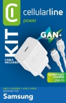 Cellular Line - Caricabatterie Cellular Line ACHSMKITC2CPD25WW FAST CHARGER Kit 25W Bi