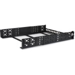 Startech.Com - Staffe rack Startech.Com UNIRAILS2U Binari Regolabili Black