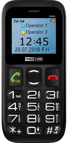 Cellulare Maxcom COMFORT Mm426 Black