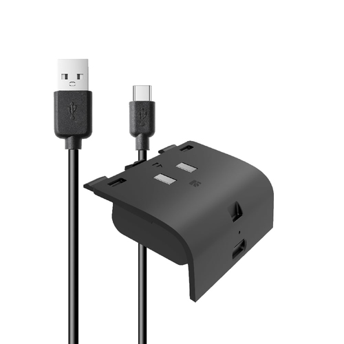 Xtreme Videogames Battery Pack Batteria dedicata Xtreme Videogames 66006 XBOX SERIES Battery Pack Bla