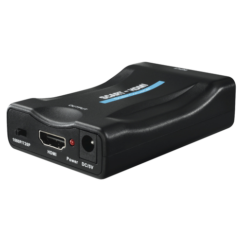 Convertitore video Hama 00121775 Scart To Hdmi Nero Nero
