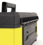 Stanley - Cassetta per attrezzi Stanley 195612 Con Vaschetta Giallo e Nero Giall