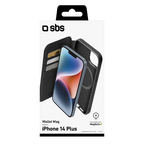Cover Sbs TEBKMAGSFIP1467K WALLET MAG Iphone 14 Plus Nero Nero