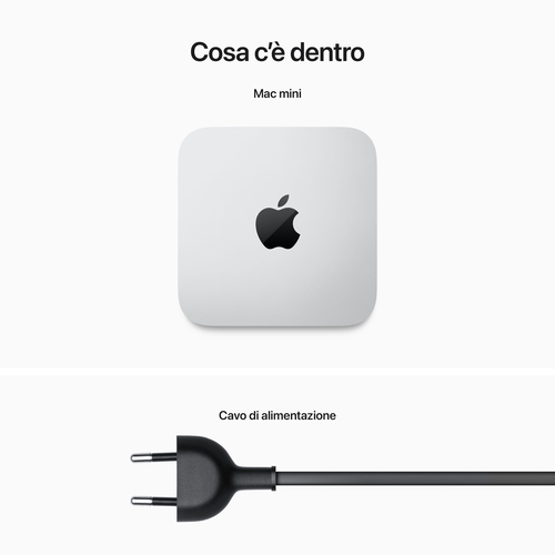 Desktop Apple MNH73T A MAC MINI Silver Silver