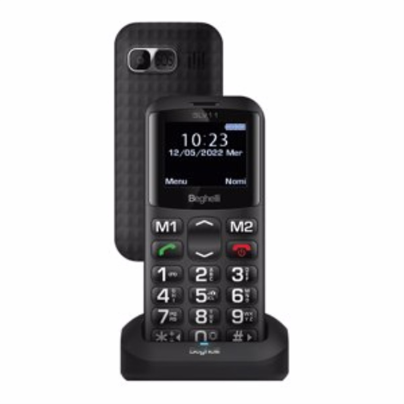 Cellulare Beghelli 9136 SALVALAVITA Phone Slv11 Black Black