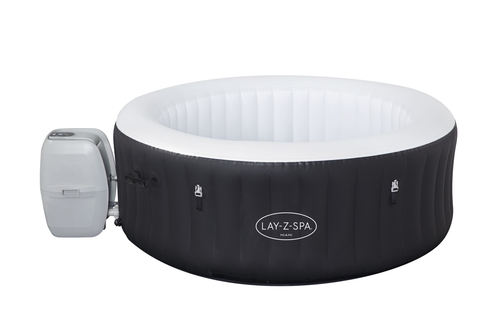 Piscina idromassaggio Bestway 60001 LAY Z SPA Miami Gonfiabile Nero e