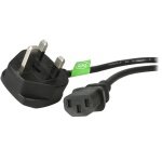Startech.Com - Cavo alimentazione Startech.Com BS13U 1M POWER LEAD Power Cable Uk Bla