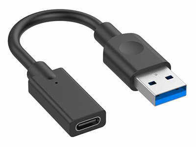 Cavo USB C Hamlet XADU3 UCF01 3.0 Black