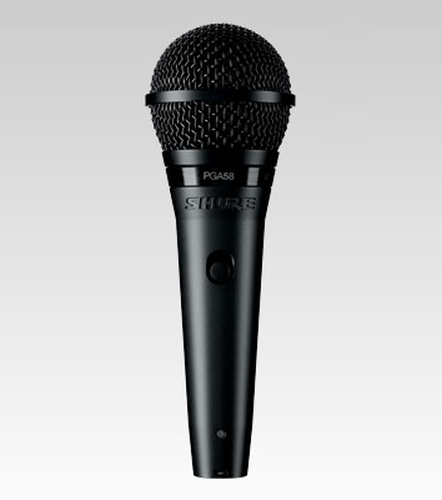 Microfono a filo Shure Pga58 Qtr Black