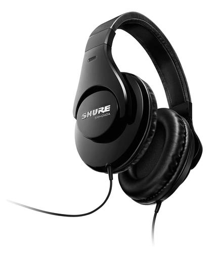 Cuffie filo Shure SRH240A BK EFS SRH SERIES Studio Black