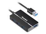 HAMLET - HUB Hamlet XHUB 04U3 Usb 3.0 Black Black