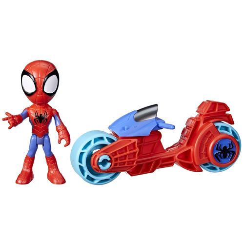 Personaggio Hasbro F6775LOO SPIDEY Con Moto Assortito