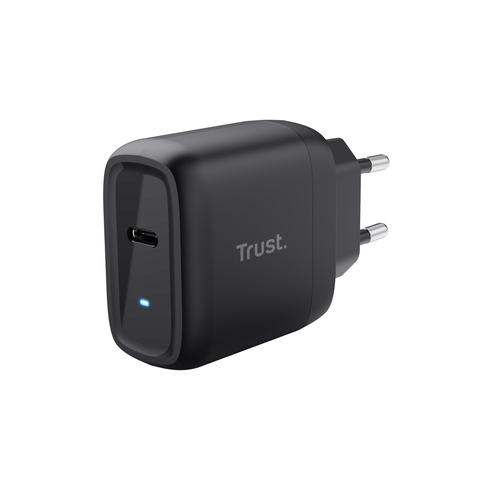 Alimentatore Trust 24816 MAXO Usb C Pd 3.0 Black Black