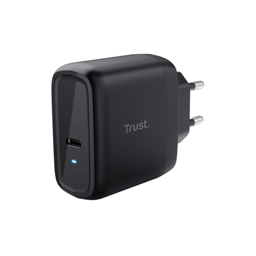 Alimentatore Trust 24817 MAXO Usb C Pd 3.0 Black Black