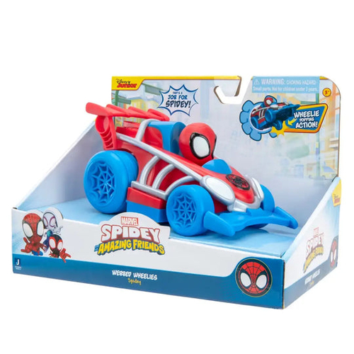 Veicolo Retrocarica con personaggio SPIDEY Rei Toys SP030200 Assortito