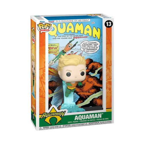 Funko 67404 POP COMIC COVERS Dc Comic Cover Aquaman 13