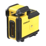 Stanley - Stanley SLL360, 25 m, 0,4 mm/m, Verde, Livella lineare, Nero, Giallo, Batteria