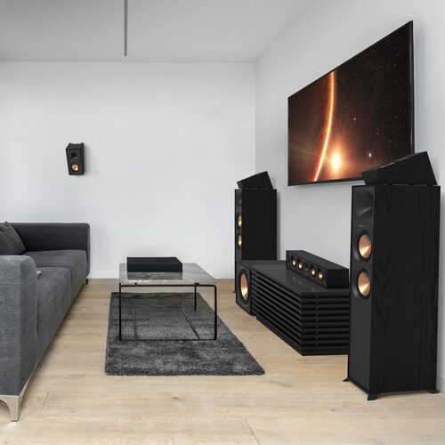 Klipsch R-600F altoparlante 2-vie Nero Cablato 400 W