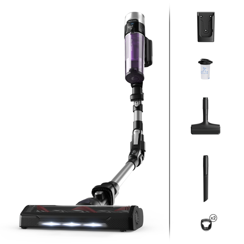 Rowenta  Scopa elettrica batteria Rowenta RH2037WO X FORCE FLEX 9.60 Nero e Por
