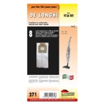 ELETTROCASA - Elettrocasa VT 26 TNT, Vapore, Sacchetto per la polvere, Bianco, Tessuto non tessuto (TNT), DeLonghi, DE LONGHI XLF 1500 - XLF 1600